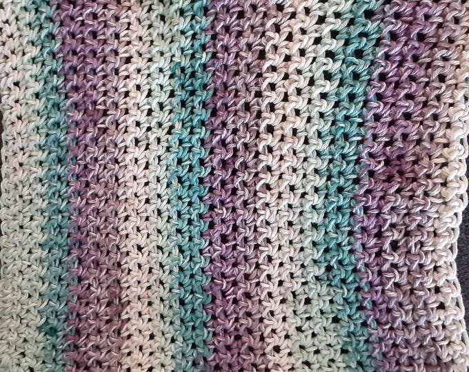 Natural Cleaning Cloth, Handmade gift, Soft and Durable, Eco-Friendly Reusable Kitchen Washcloth, 100% Cotton Hand Crocheted Dishcloth