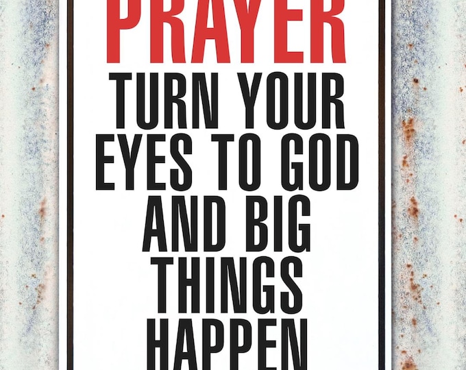 Prayer Phone  Wallpaper, Christian Quote Lock Screen, Turn Your Eyes to God, Inspirational Scripture Art, Faith Digital Download