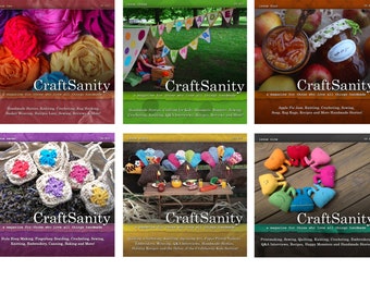 SALE! CraftSanity Magazines in Print