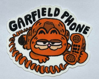 Garfield Phone Sticker