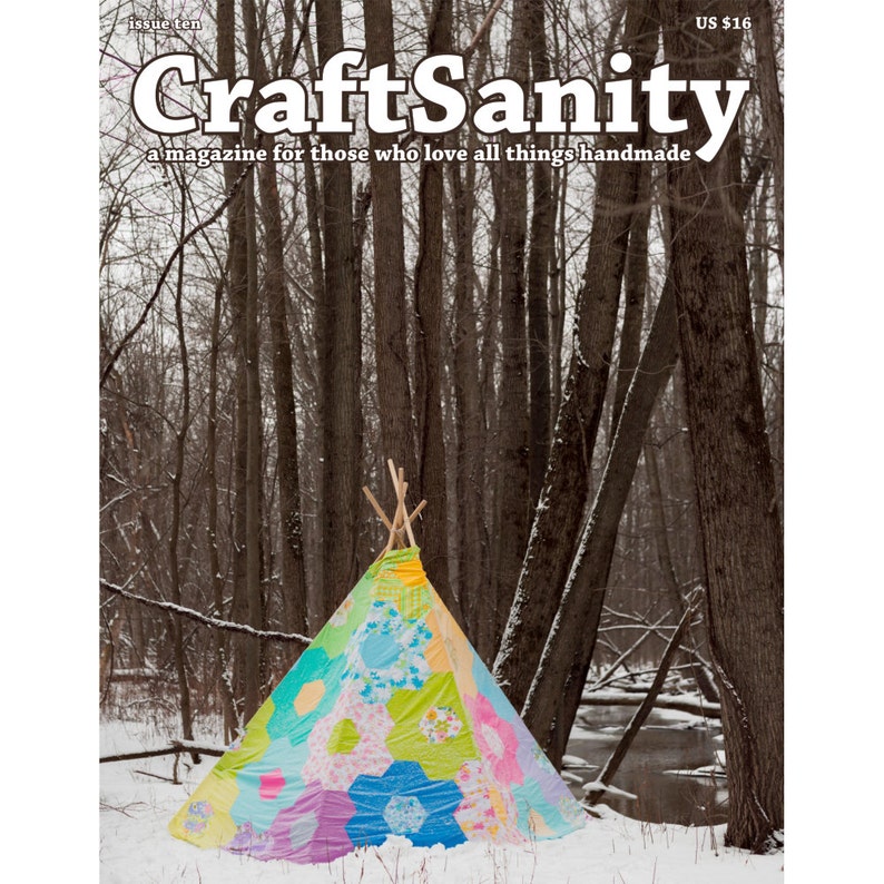 SALE CraftSanity Magazine Issue 10 Print Edition image 1