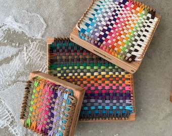 CraftSanity™ Narrow Spaced Looms - XL, potholder, coaster (sold separately)