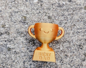 Best Dad 3D Print Trophy