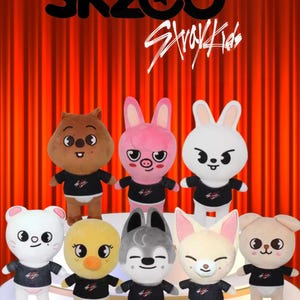 Stray kids SKZOO Plushies, Stray Kids Character Plushies