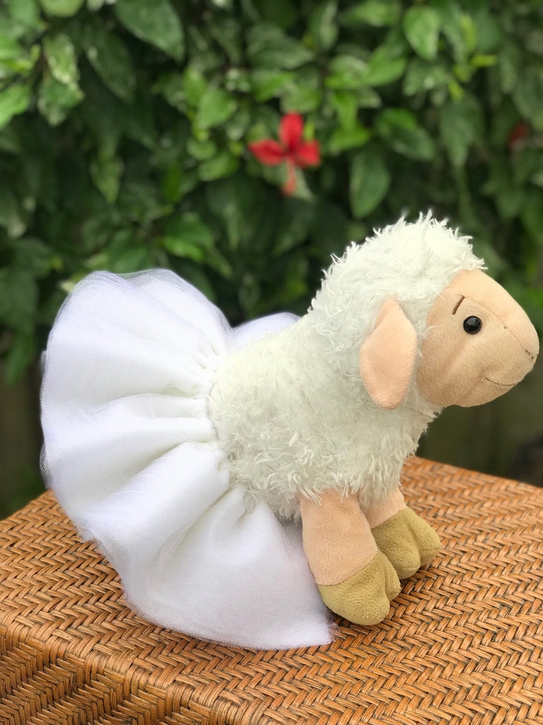 Dog Tutu Very Full skirt for small dogs WhiteIvory Sparkle Dog Tutu bichons terriers chihuahuas Sewn Tutu