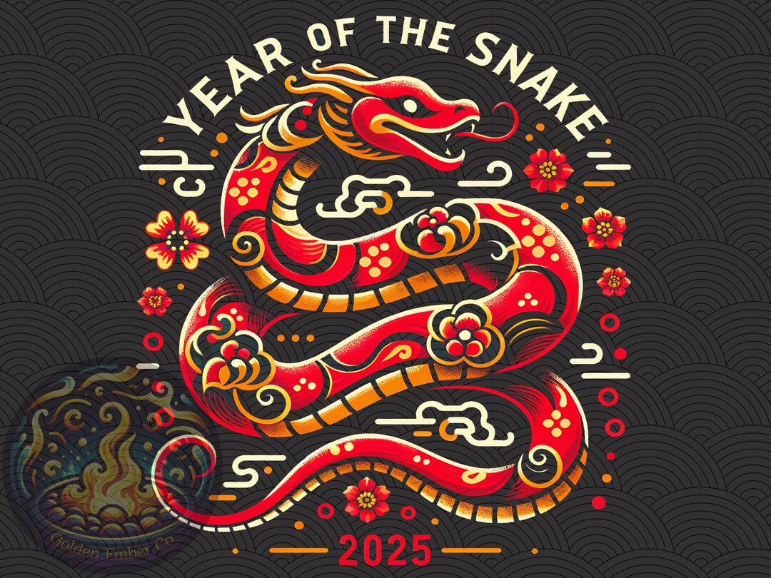 Year of the Snake Png, Happy Chinese New Year 2025, Lunar New Year 2025