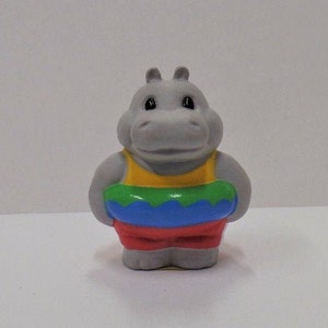 Vintage Hallmark Hippo Everyday Merry Miniature 1993 NOS Inner Tube