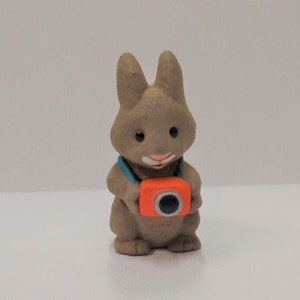 Vintage Hallmark Bunny Everyday Merry Miniature 1990 NOS Camera
