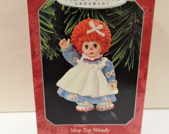 Vintage Madame Alexander Mop Top Wendy Christmas Ornament