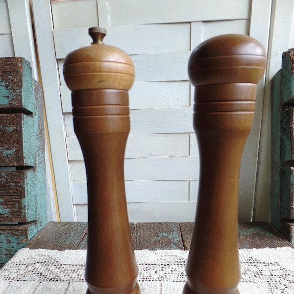 Brass Salt and Pepper Grinder Etsy