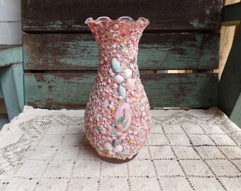 Seashell Flower Vase Etsy