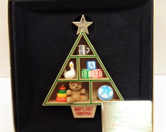 1980 baby's first christmas ornament