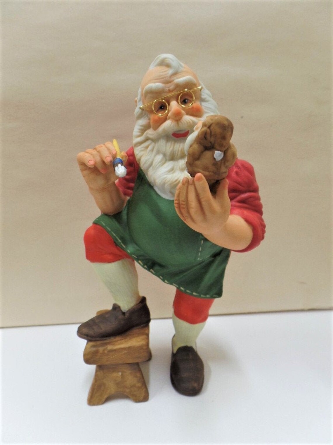 Hallmark The Toymaker HandPainted Porcelain Figurine 1986 NOS Etsy