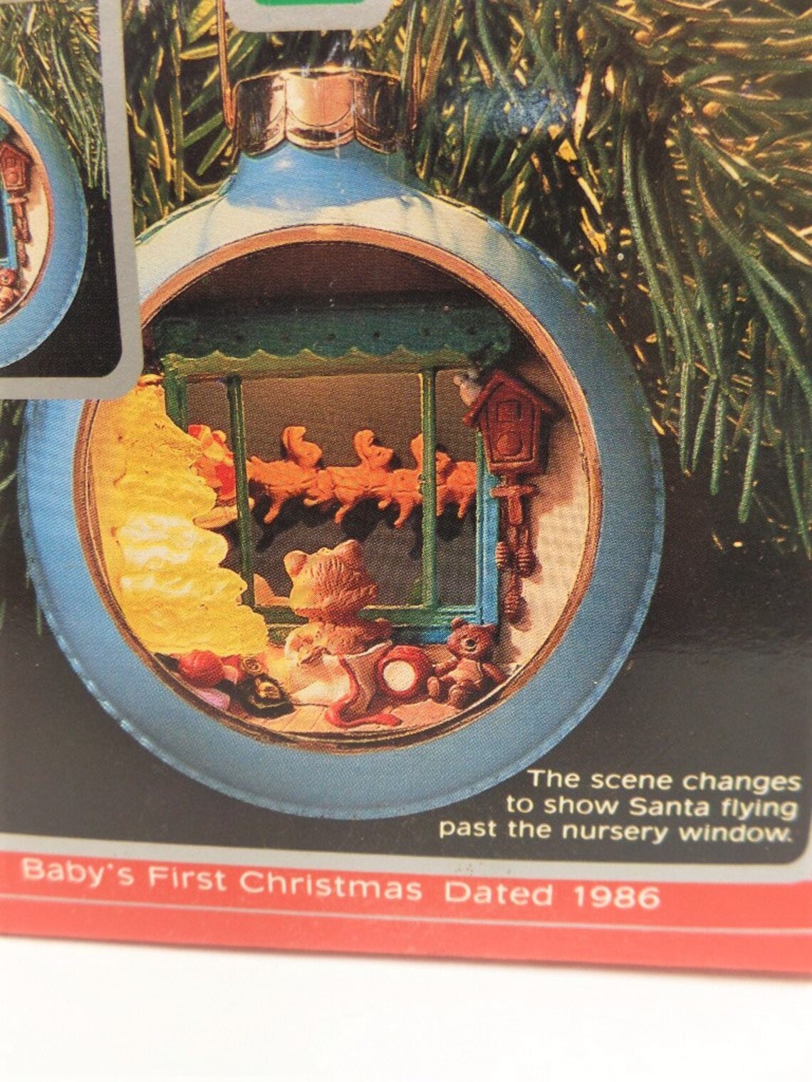 1986 Baby's First Christmas Ornament 