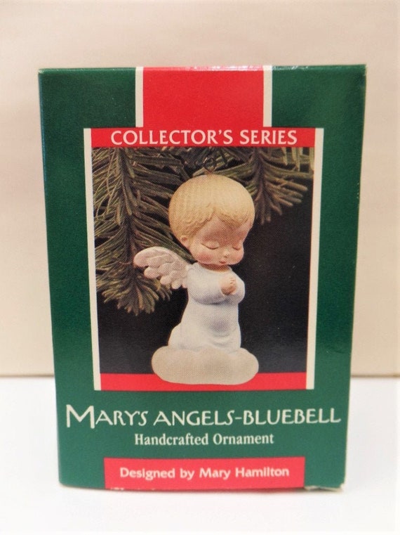 Hallmark Mary's Angels Bluebell Christmas Ornament 2nd in Etsy