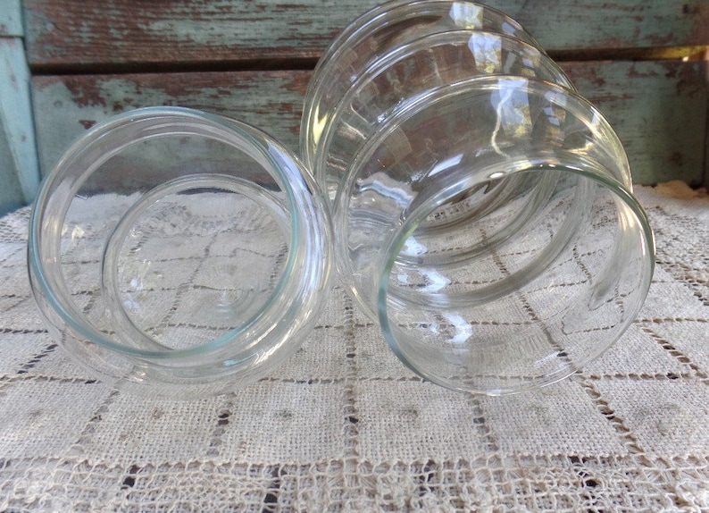 Vintage Clear Glass Christmas Tree Jar Apothecary Storage Etsy