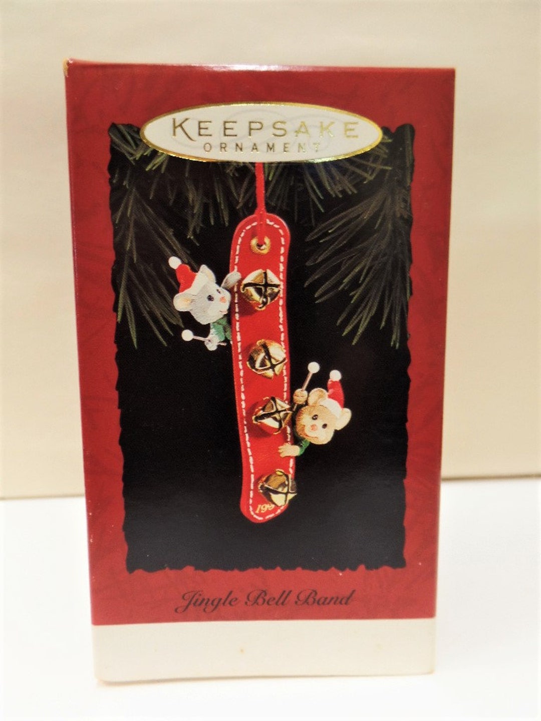 Hallmark Jingle Bell Band Christmas Ornament 1994 NOS NRFB Mice Sleigh Bells Etsy