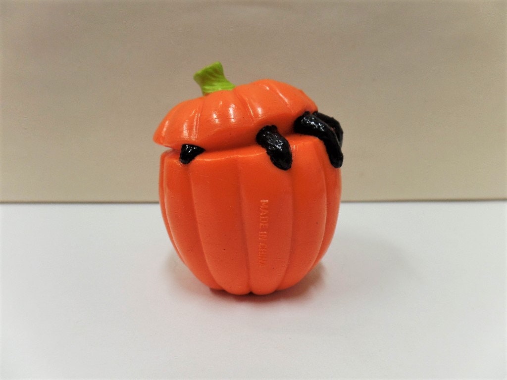 Vintage Hallmark Heartline Jack O' Lantern With Spider Halloween ...