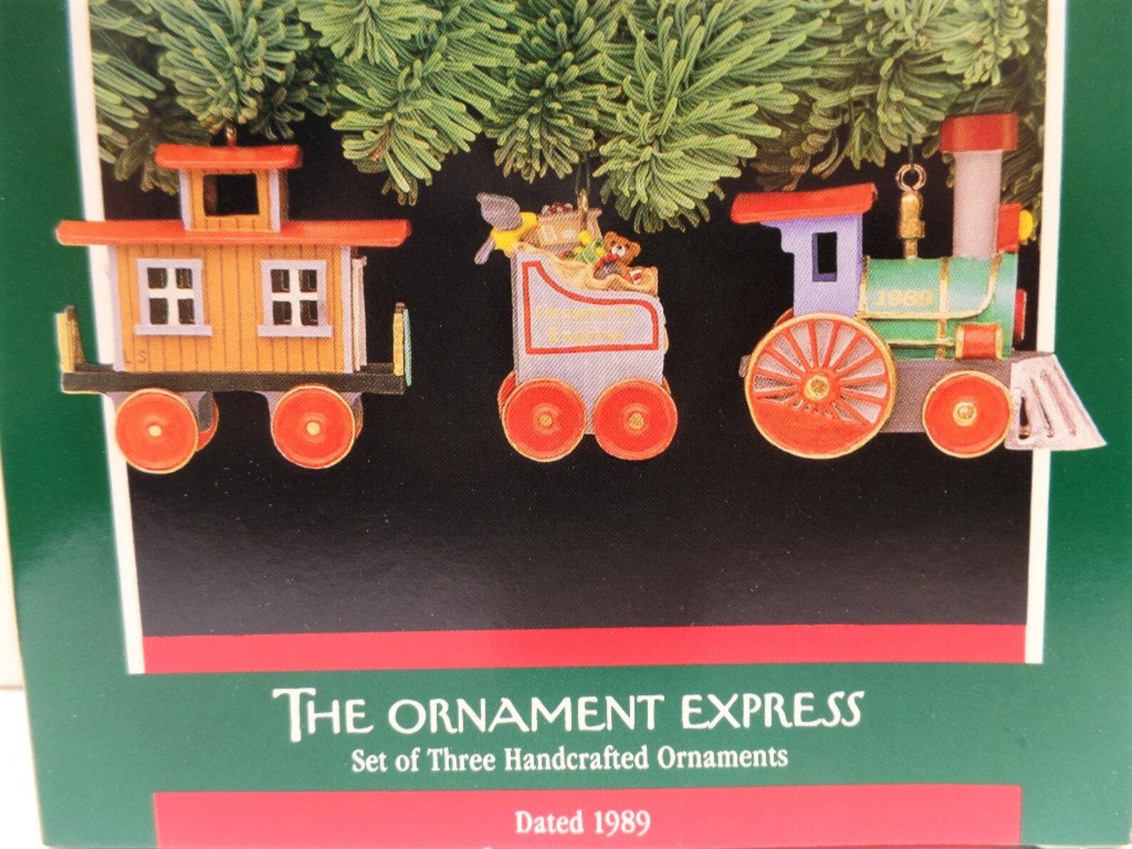 Hallmark the Ornament Express Set of Three Christmas Ornaments Etsy