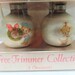 Hallmark Buttons & Bo Set of 4 Small Glass Ball Christmas Ornaments ...