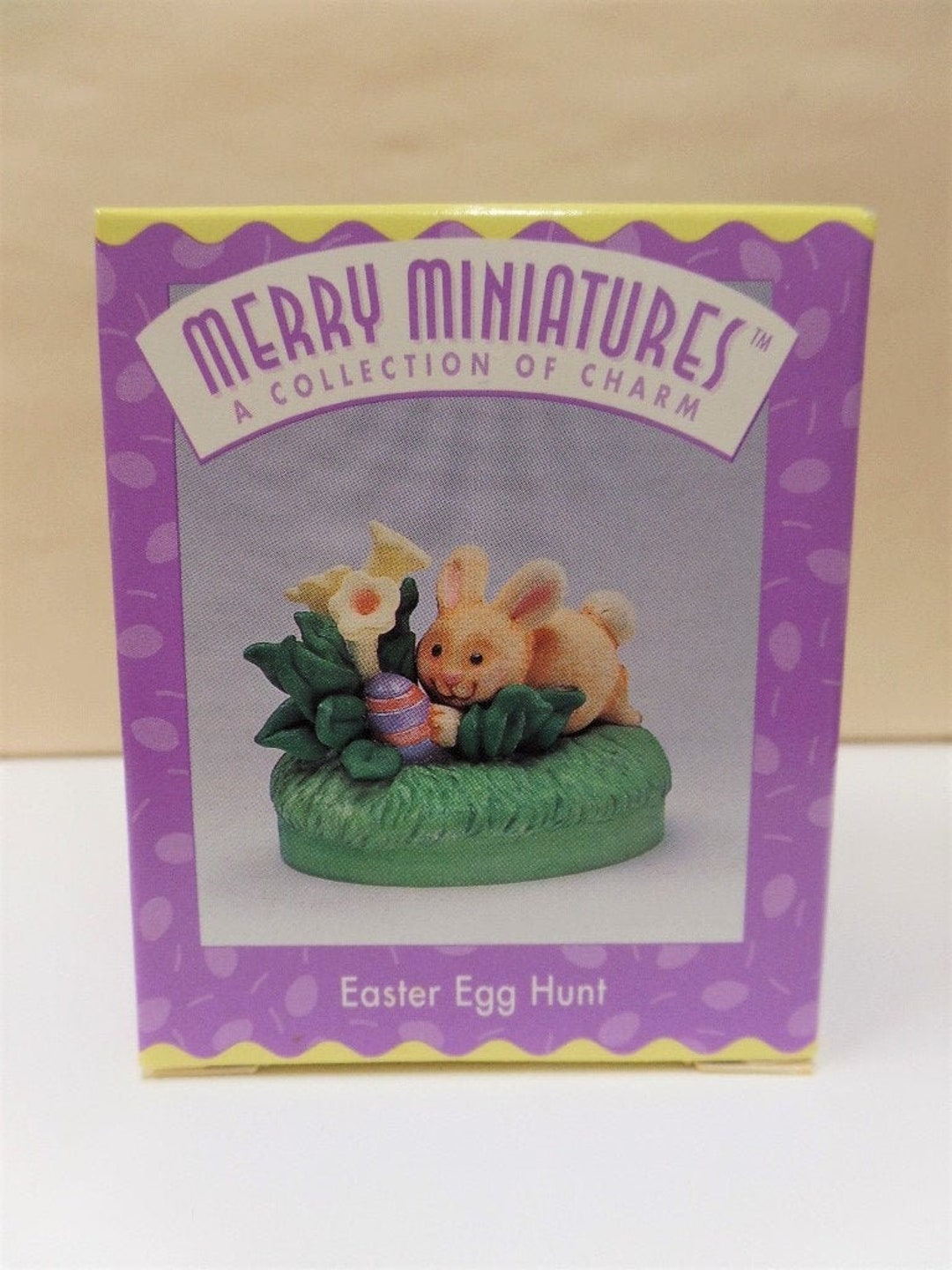 Vintage Hallmark Easter Merry Miniature 1996 Easter Egg Hunt NOS