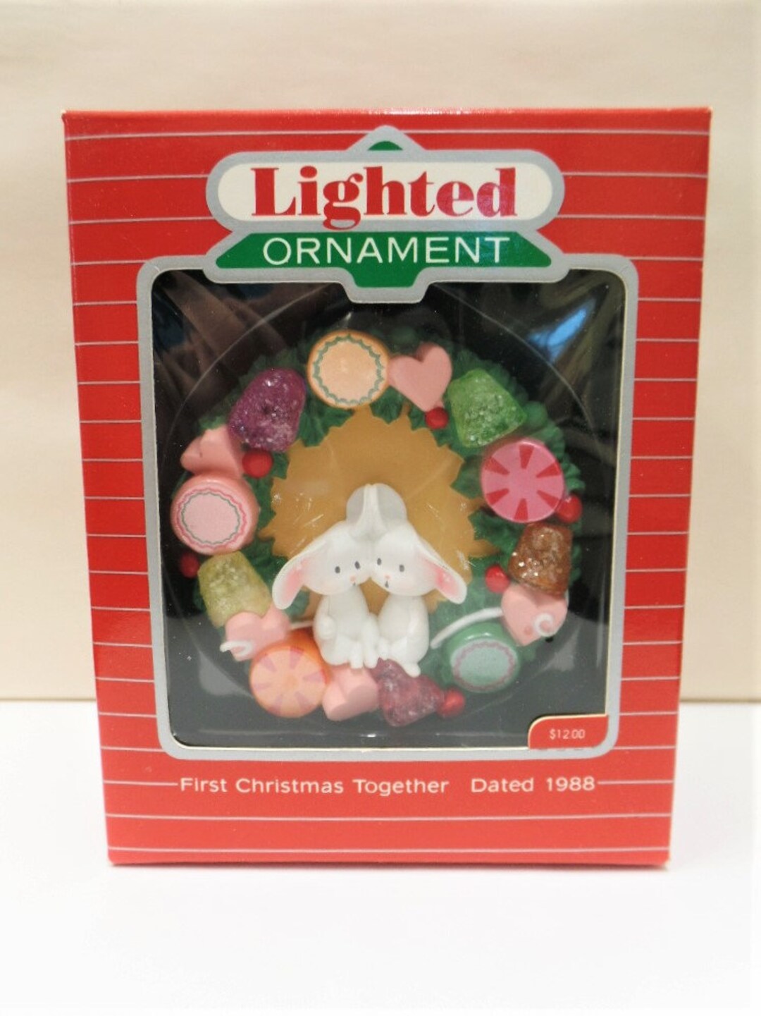 Hallmark First Christmas Together Magic Christmas Ornament 1988 NOS
