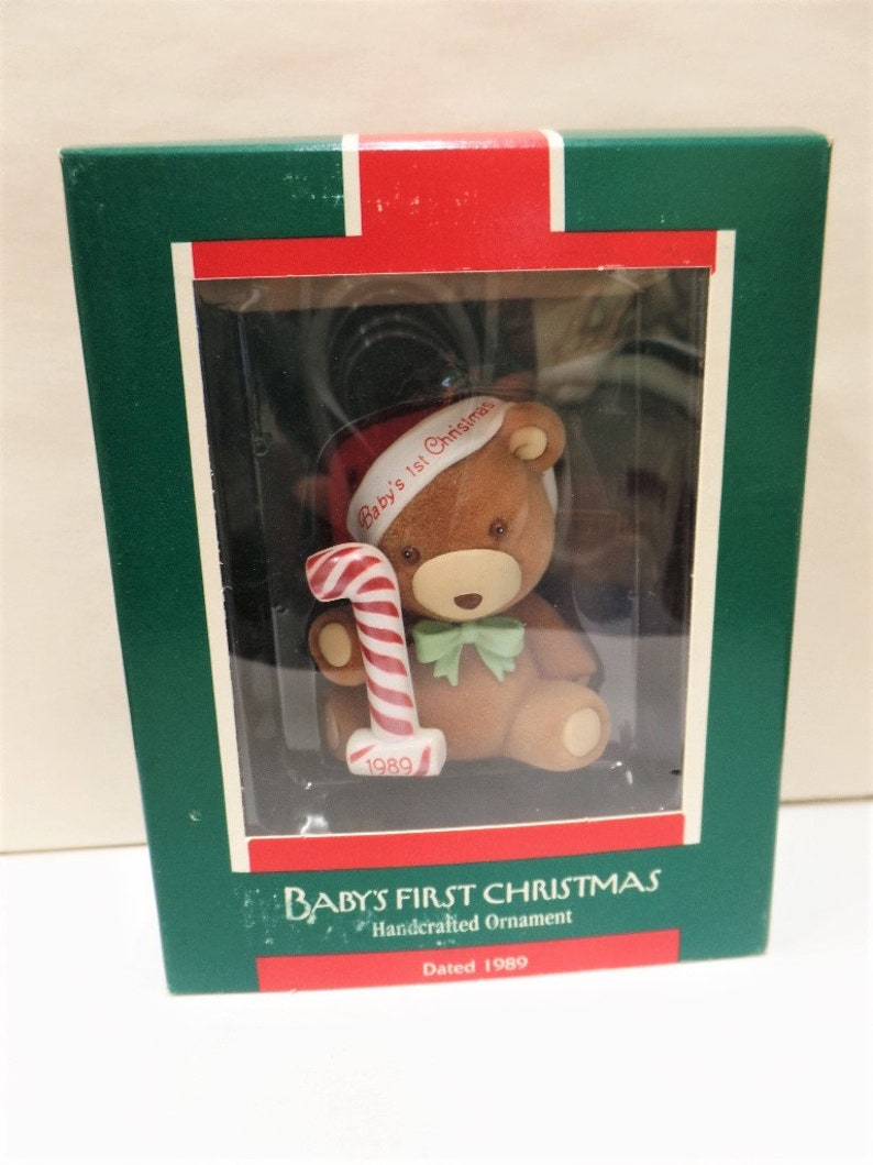 1989 Baby's First Christmas Ornament 