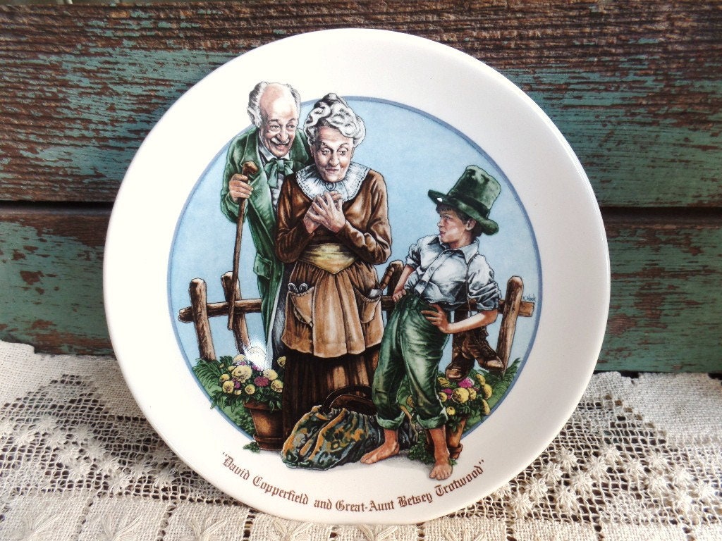Vintage the Remarkable World of Charles Dickens Collector Plate