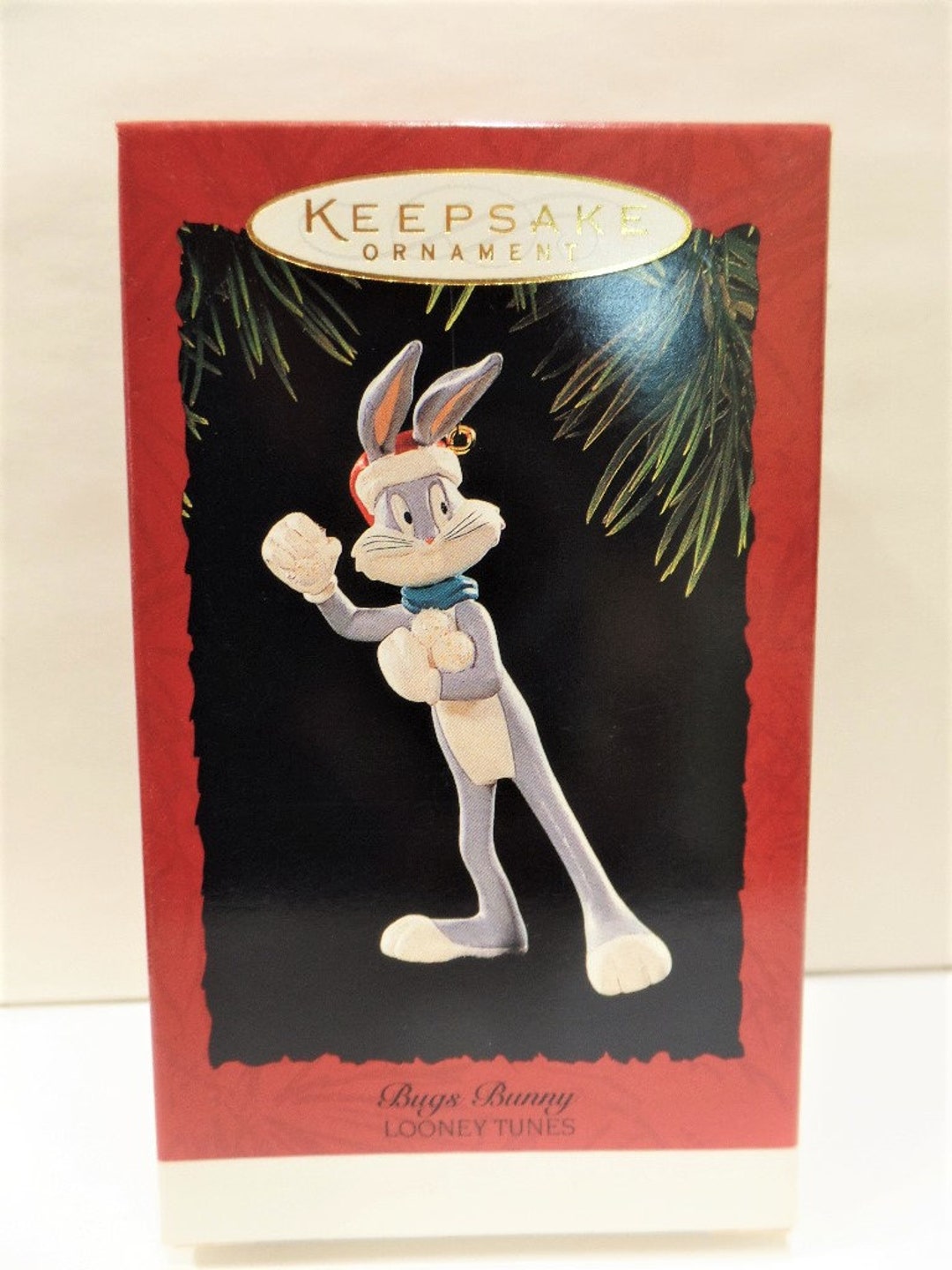 Hallmark Bugs Bunny Christmas Ornament 1995 Looney Tunes Throwing
