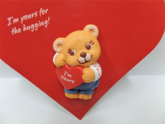 Vintage Hallmark Valentine Lapel Pin 1980's NOS T… - image 2