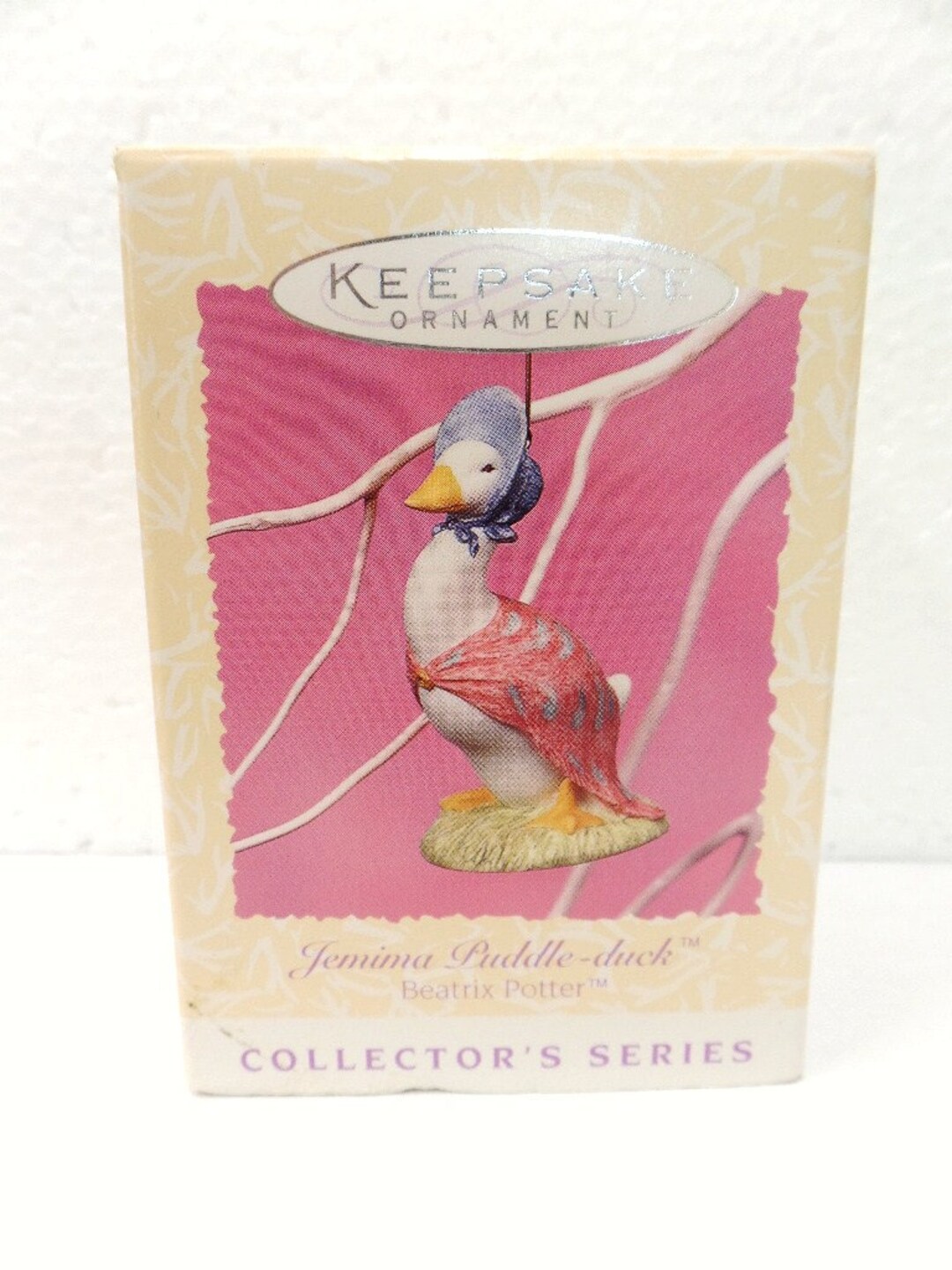 Hallmark Jemima Puddle Duck Easter Ornament 1997 NOS 2nd in Series ...