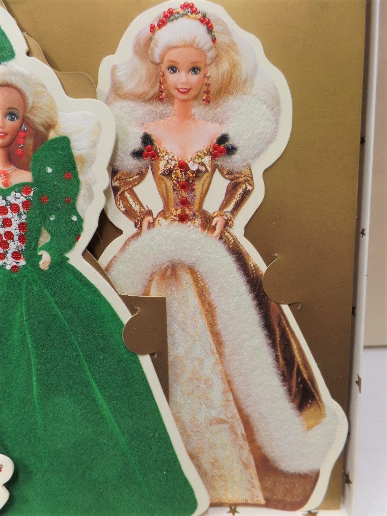 Vintage Set of Three Hallmark Barbie Displayable Greeting Etsy
