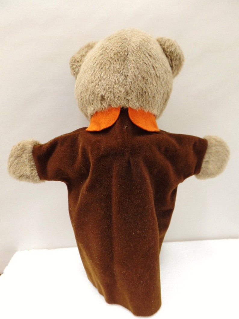 Vintage Steiff Bear Hand Puppet Made in Germany Teddy Bear Etsy