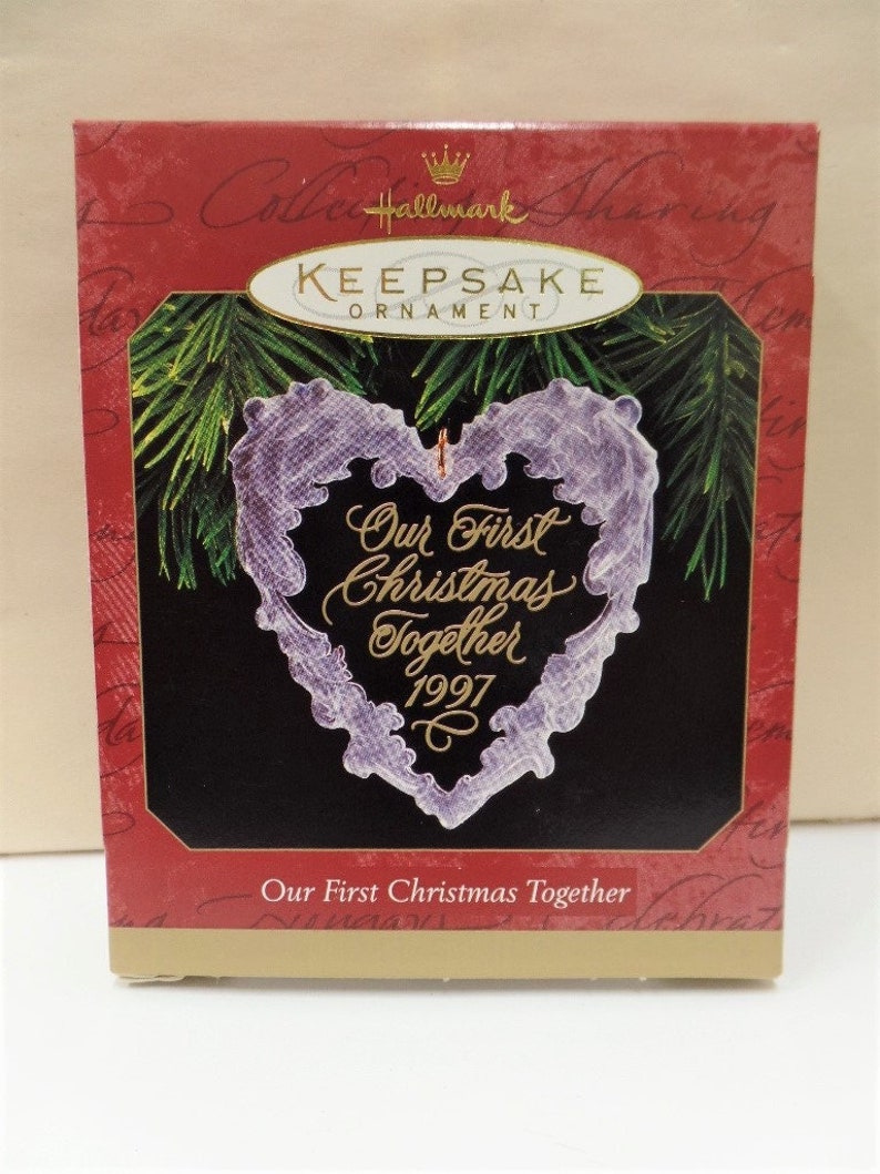 Hallmark Our First Christmas Together Acrylic Christmas Etsy