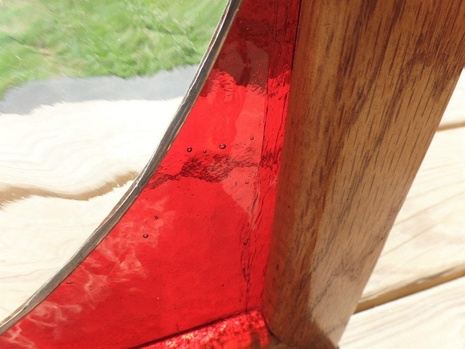 Vintage Framed Stained Glass Wall Hanger With Birds Wall Art Etsy