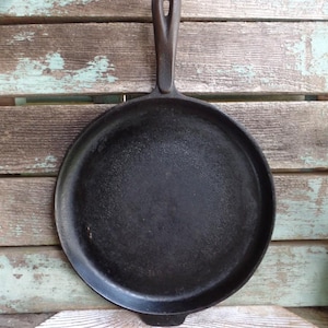 Sartén/plancha de hierro fundido original Wagner's de 1891, 28,5 cm (11 1/4")