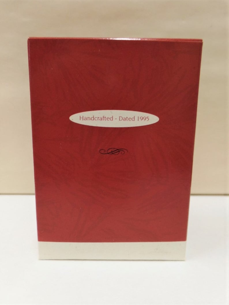 Hallmark Our First Christmas Together Ornament 1995 NOS NRFB Key Heart