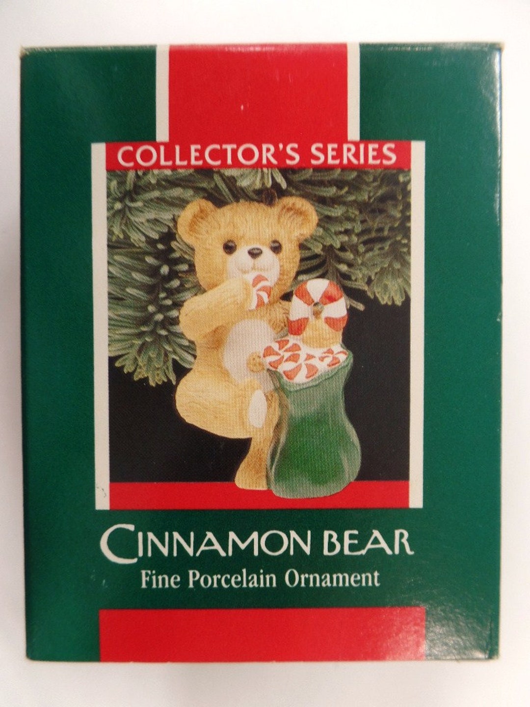 Hallmark Cinnamon Bear Christmas Ornament 1989 New NRFB Etsy