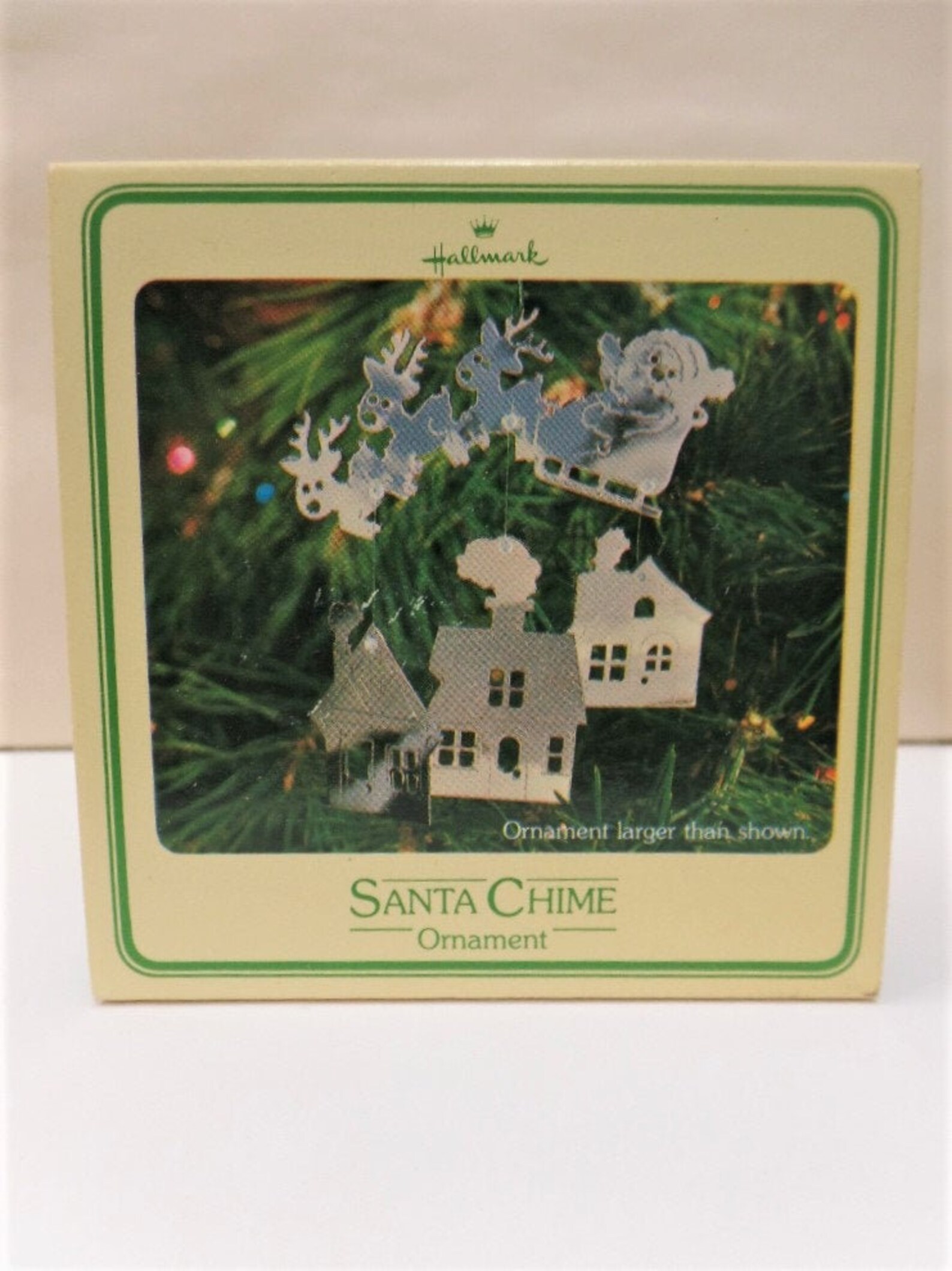 Hallmark Santa Chime Christmas Ornament 1980 NOS Holiday Etsy