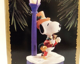 70s Determined Snoopy Christmas 1978 ornament/スヌーピー
