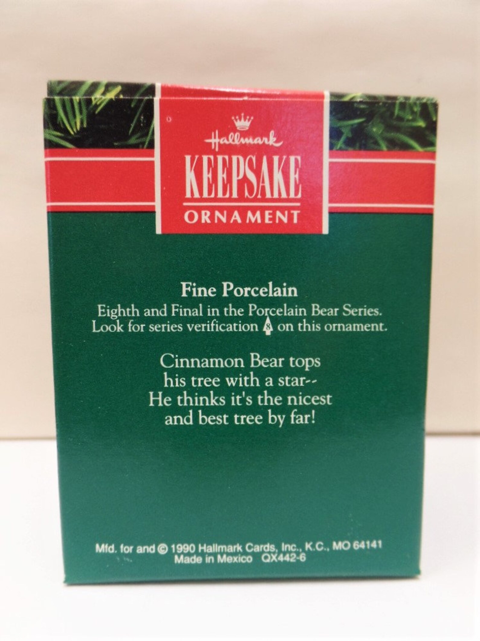 Hallmark Cinnamon Bear Christmas Ornament 1990 New NRFB Etsy