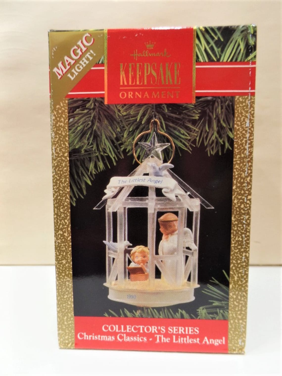 Hallmark The Littlest Angel Magic Christmas Ornament 1990 5th Etsy