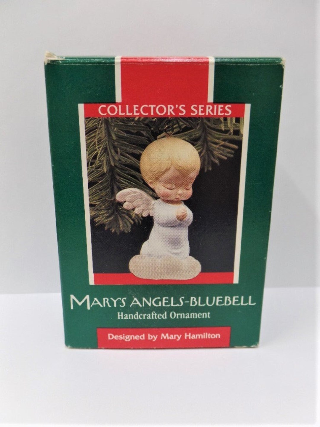 Hallmark Mary's Angels Bluebell Christmas Ornament 2nd in Series 1989