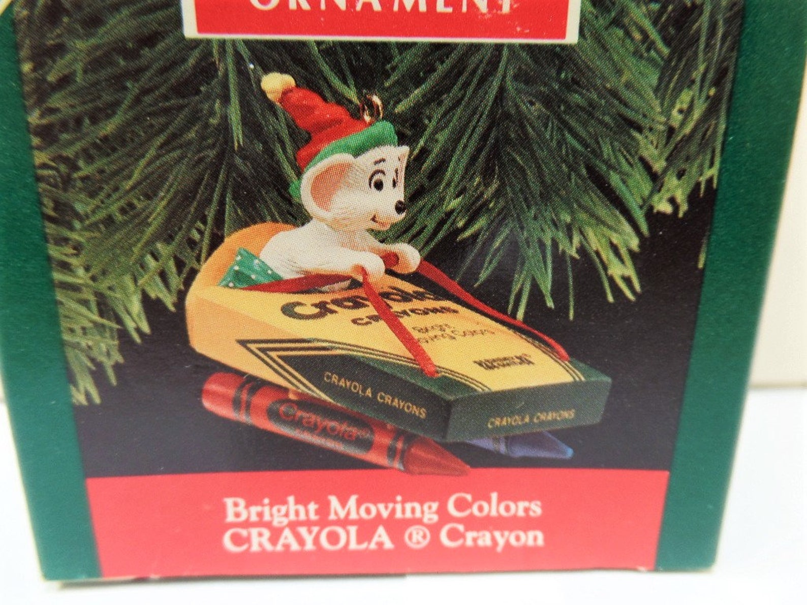 Hallmark Bright Moving Colors Ornament 2nd in Crayola Crayon Etsy