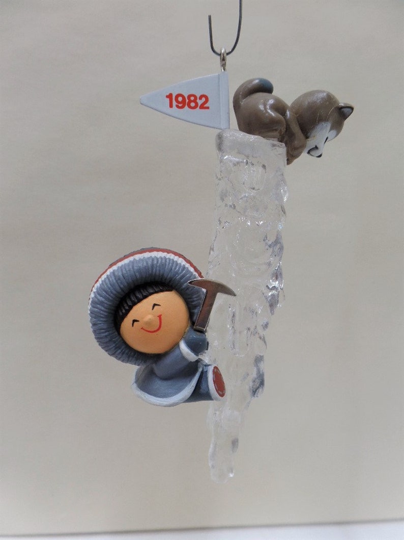 Hallmark Frosty Friends Ornament 1982 3rd in Series Eskimo  Etsy