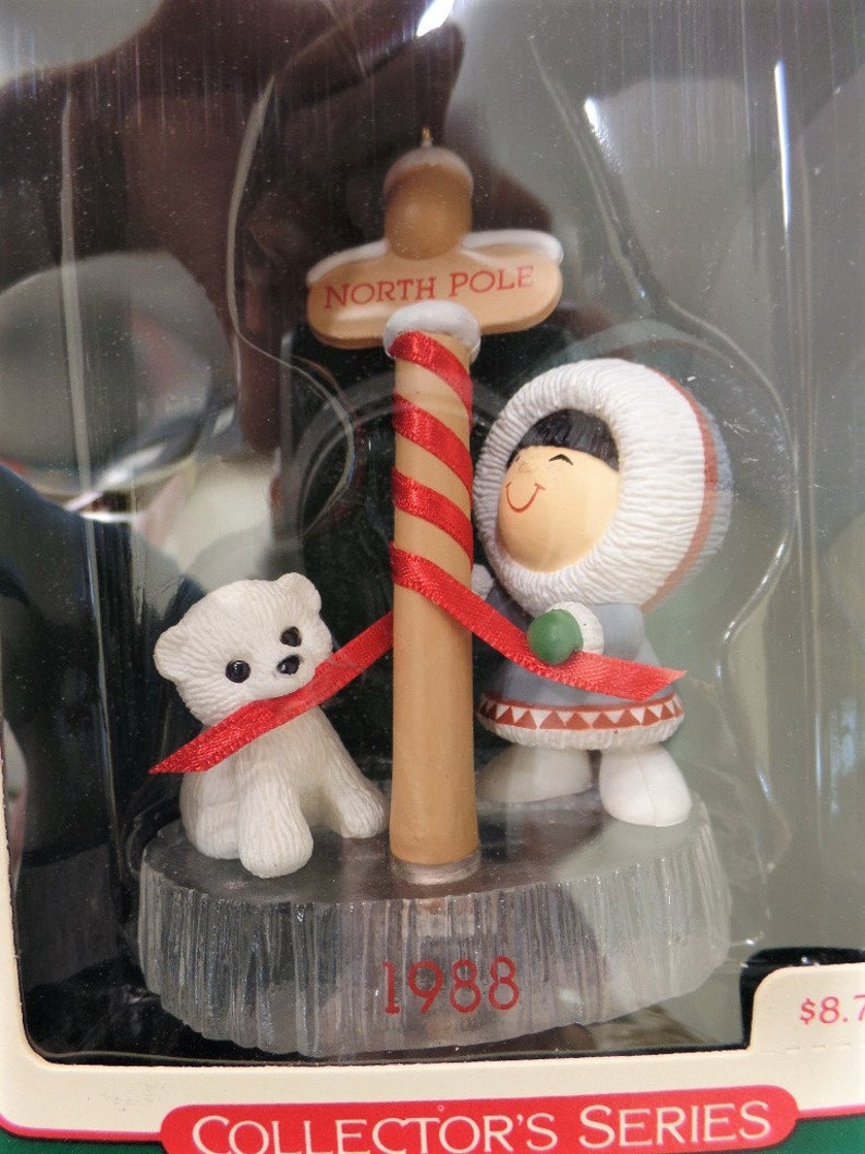 Hallmark Frosty Friends Ornament 1988 9th in Series Eskimo Etsy