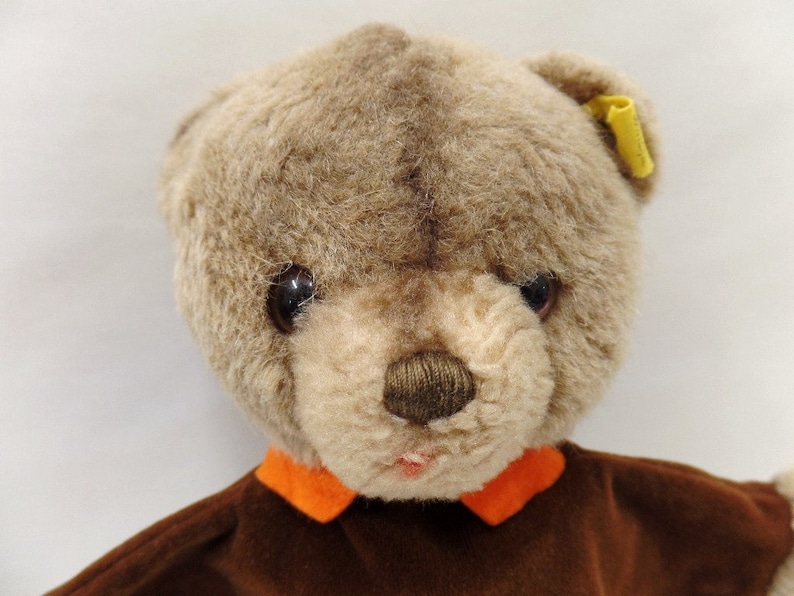 Vintage Steiff Bear Hand Puppet Made in Germany Teddy Bear Etsy