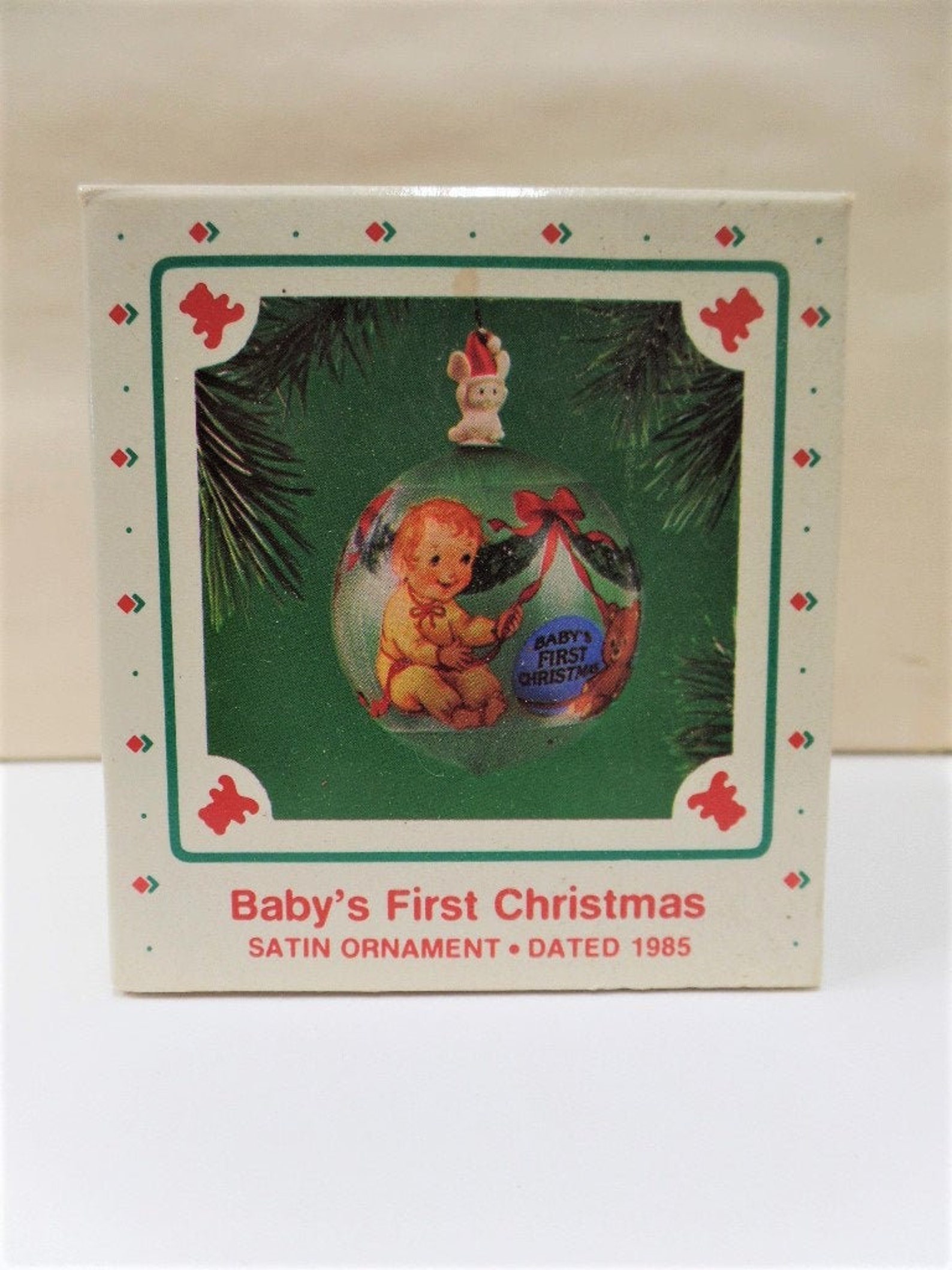 1985 Baby's First Christmas Ornament 