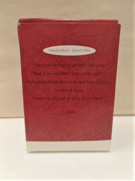 1994 Feeling Groovy Hallmark Ornament 1994 Feeling Groovy Hallmark Ornament