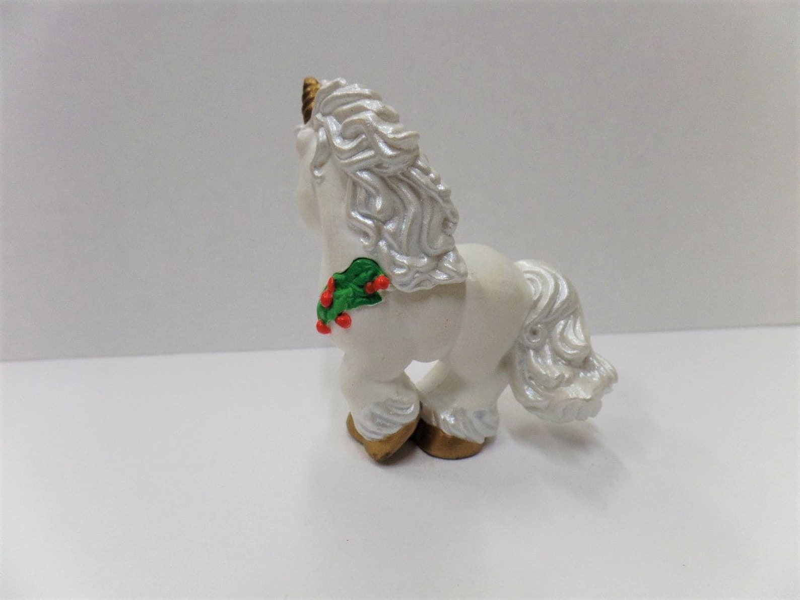 Vintage Hallmark Unicorn Christmas Merry Miniature 1988 NOS Etsy